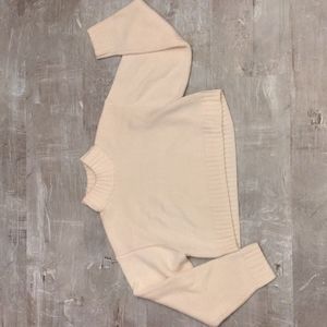 Aritzia Merino wool cropped sweater